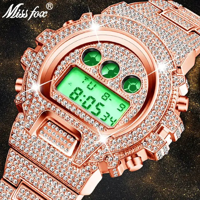 Diamond Quartz Watches - LuxusLinea