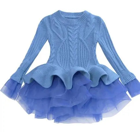 Kids Winter Knitted Chiffon - LuxusLinea