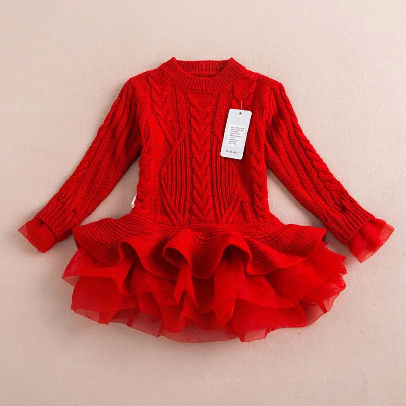 Kids Winter Knitted Chiffon - LuxusLinea