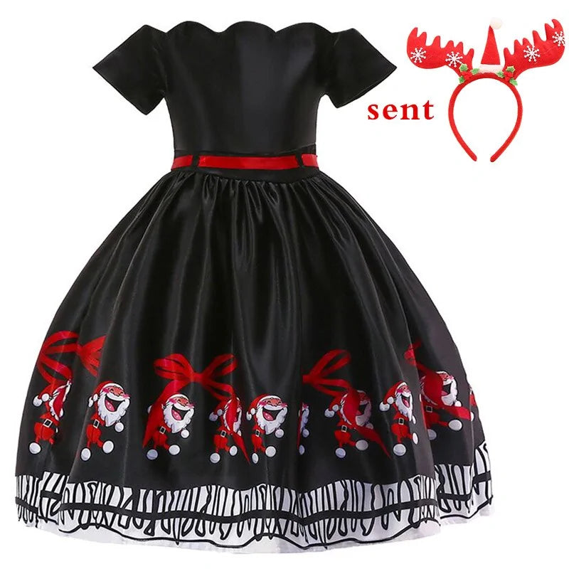 Girls Princess Christmas Dress Formal Wear - LuxusLinea