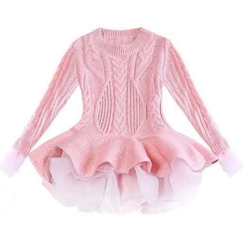 Kids Winter Knitted Chiffon - LuxusLinea