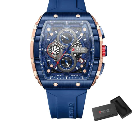 Above Brand Men's Luxury Square Quartz Watches - LuxusLinea