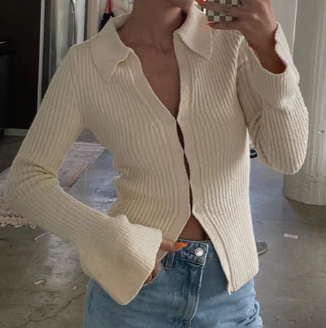 Bell Sleeve Casual Top - LuxusLinea