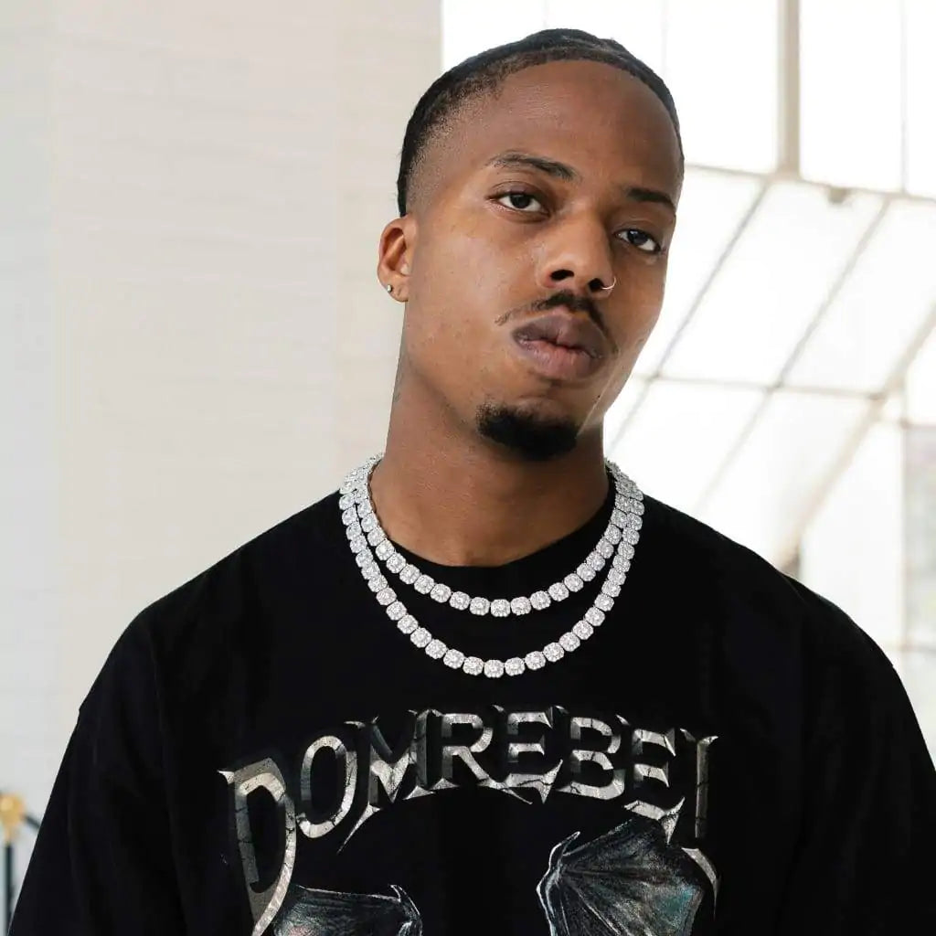 Clustered Diamond Chain - LuxusLinea