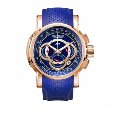 RT Designer Sport Rose Gold Watches for Men - LuxusLinea