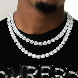 Clustered Diamond Chain - LuxusLinea