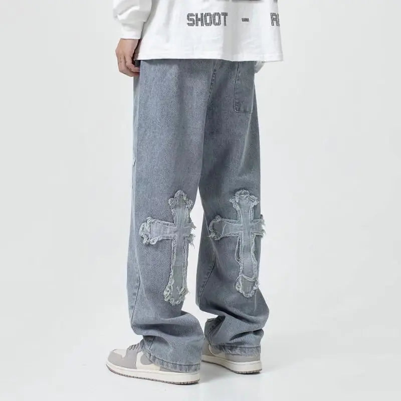 Low Rise Baggy Jeans - LuxusLinea