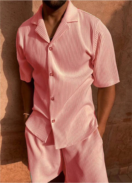 Spring/Summer Solid Color Corduroy Suit - LuxusLinea