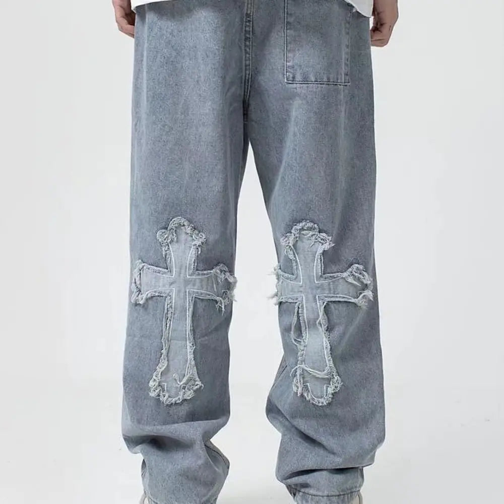 Low Rise Baggy Jeans - LuxusLinea
