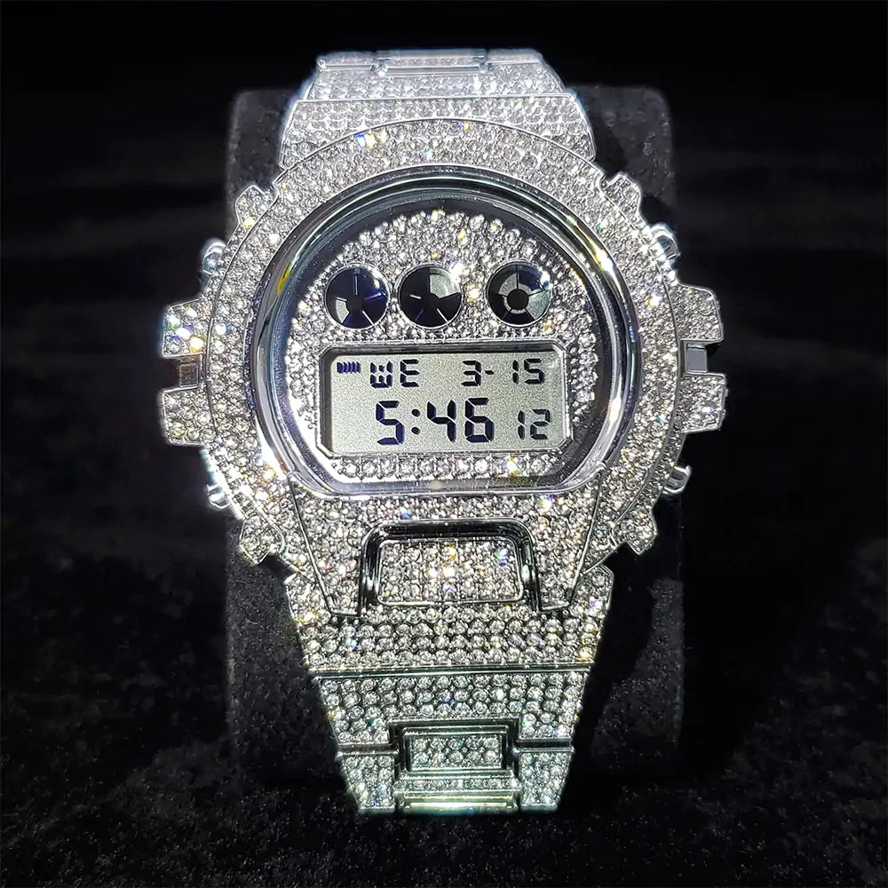 Diamond Quartz Watches - LuxusLinea
