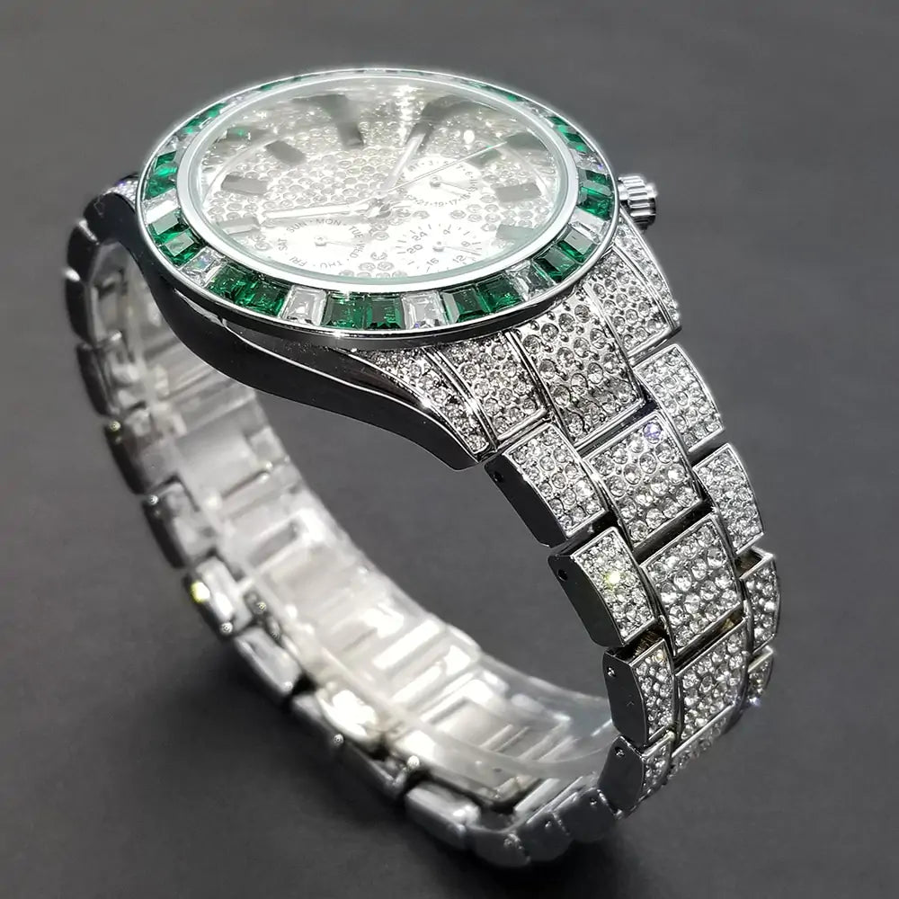 Diamond Calendar Watches - LuxusLinea