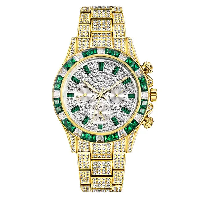 Diamond Calendar Watches - LuxusLinea