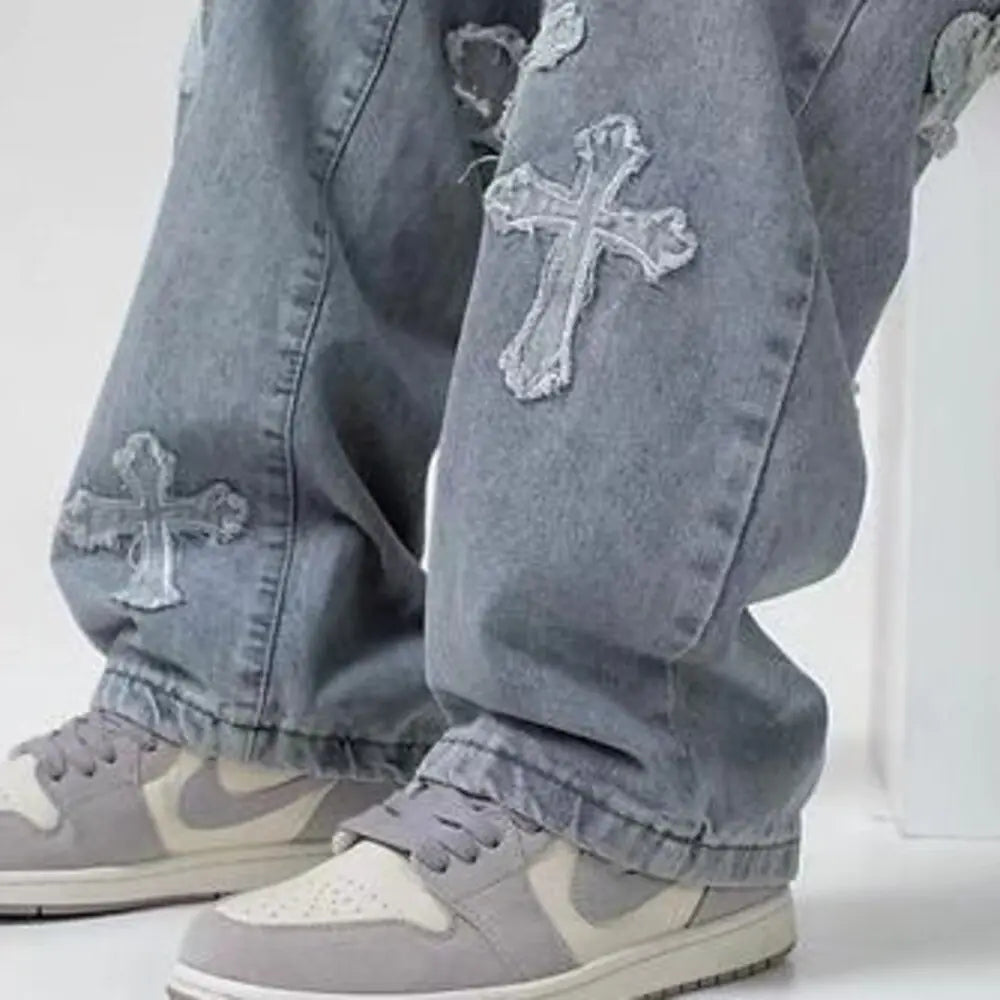Low Rise Baggy Jeans - LuxusLinea