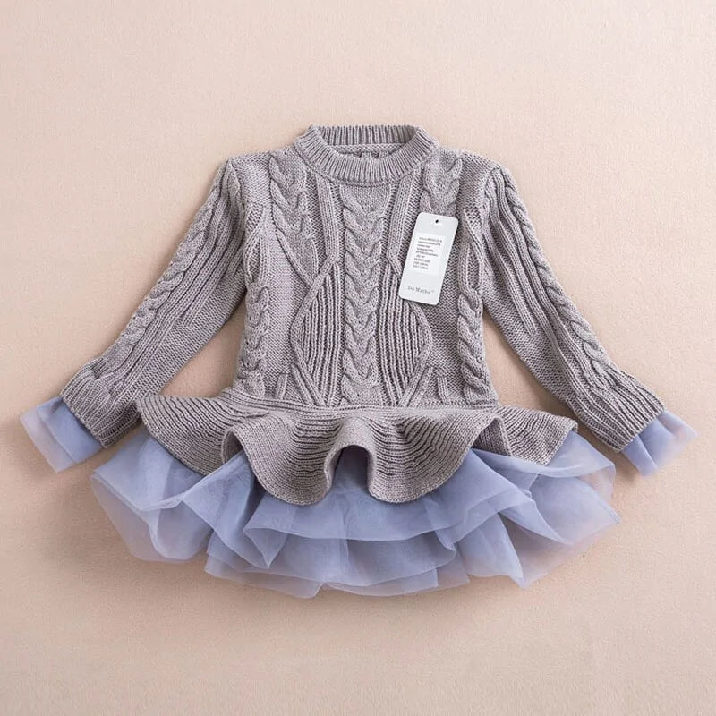 Kids Winter Knitted Chiffon - LuxusLinea