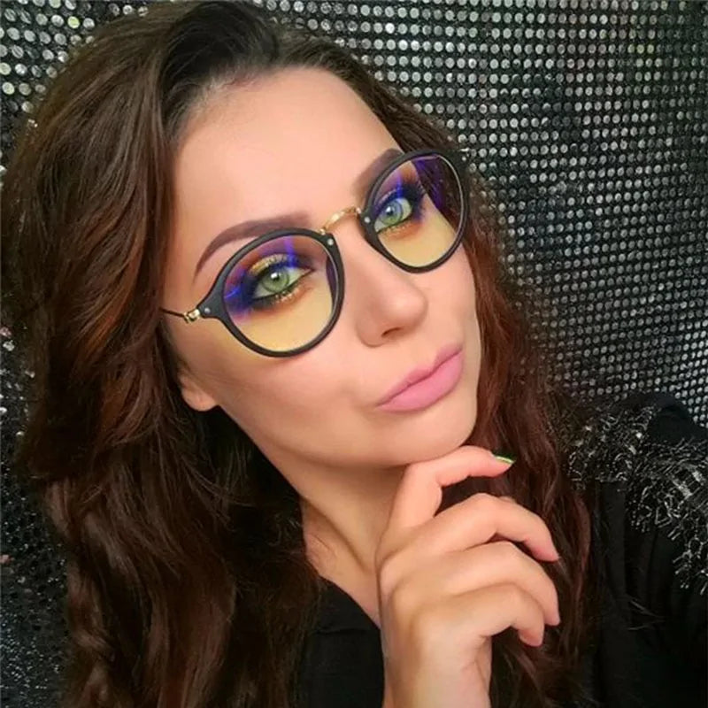 Blue Light Glasses Frame Computer Glasses - LuxusLinea