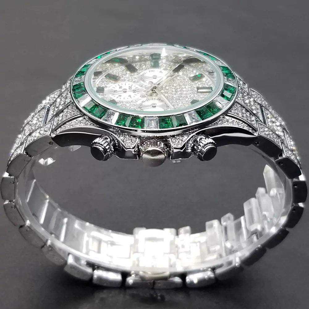 Diamond Calendar Watches - LuxusLinea