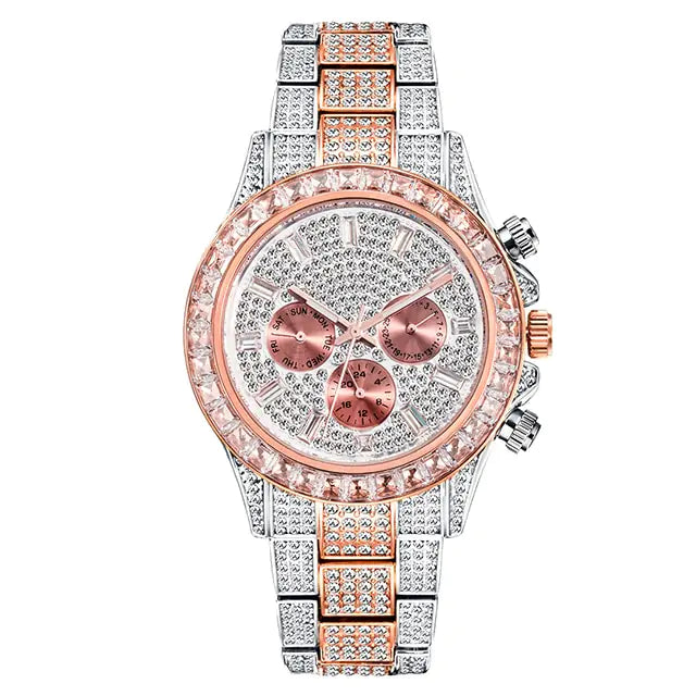 Diamond Calendar Watches - LuxusLinea