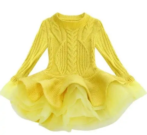 Kids Winter Knitted Chiffon - LuxusLinea
