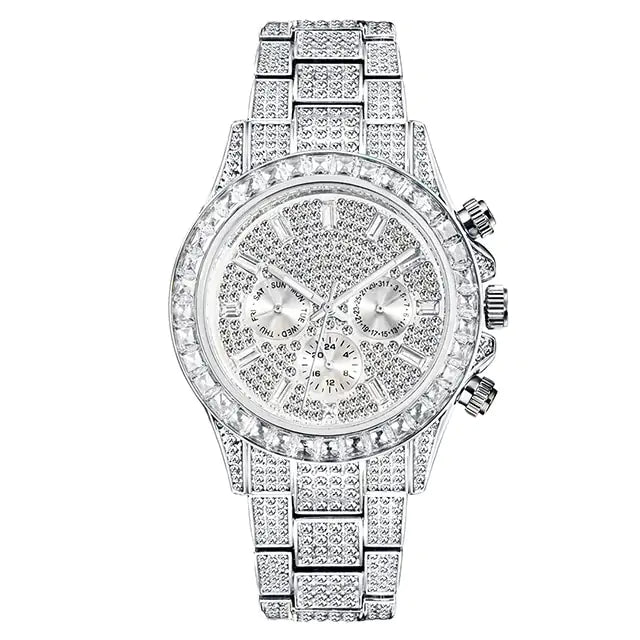 Diamond Calendar Watches - LuxusLinea