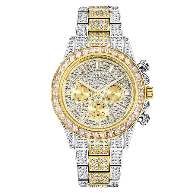 Diamond Calendar Watches - LuxusLinea