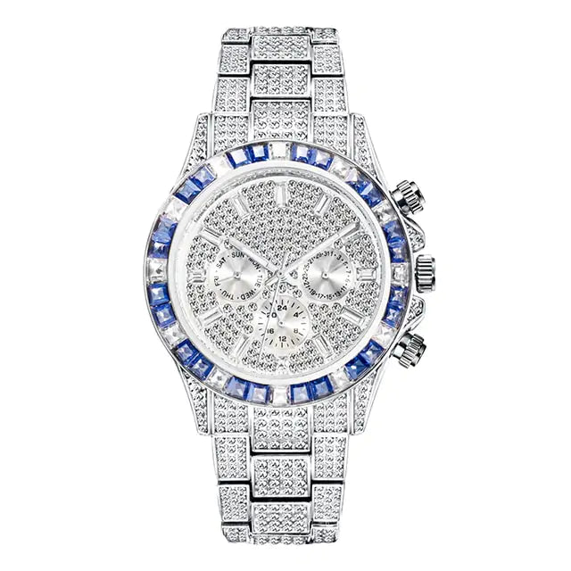Diamond Calendar Watches - LuxusLinea