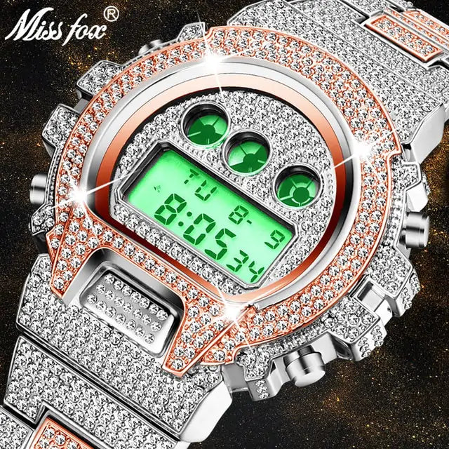 Diamond Quartz Watches - LuxusLinea