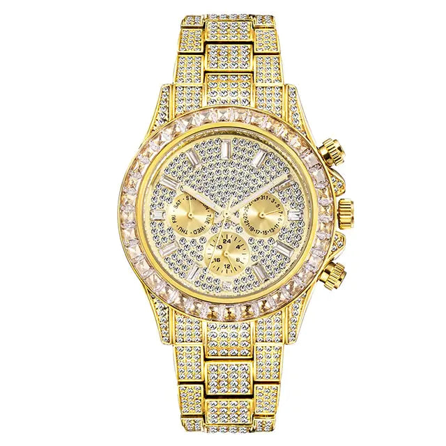 Diamond Calendar Watches - LuxusLinea