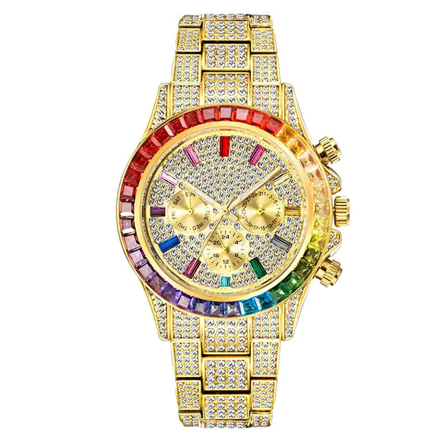 Diamond Calendar Watches - LuxusLinea