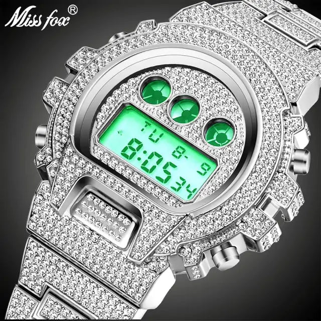 Diamond Quartz Watches - LuxusLinea