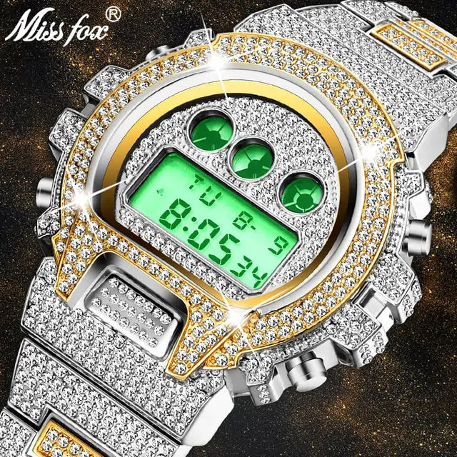 Diamond Quartz Watches - LuxusLinea