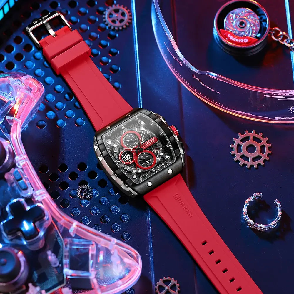 Above Brand Men's Luxury Square Quartz Watches - LuxusLinea