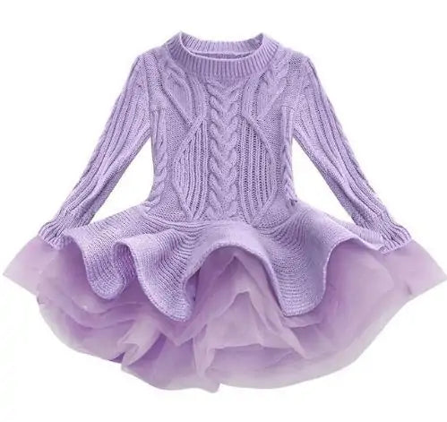 Kids Winter Knitted Chiffon - LuxusLinea