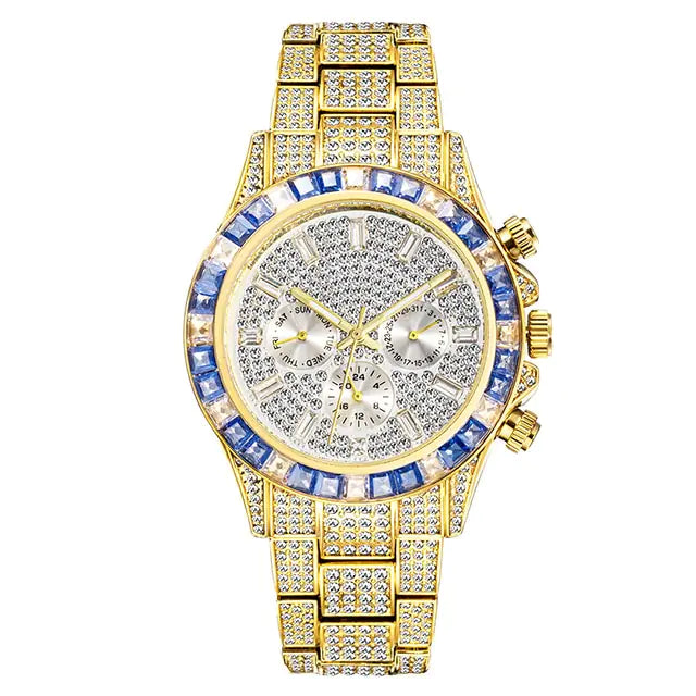 Diamond Calendar Watches - LuxusLinea