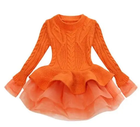 Kids Winter Knitted Chiffon - LuxusLinea