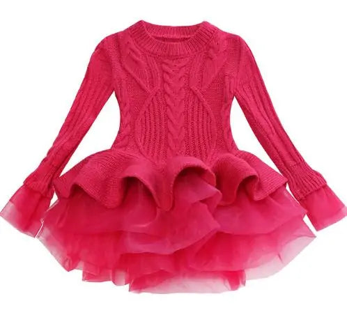 Kids Winter Knitted Chiffon - LuxusLinea