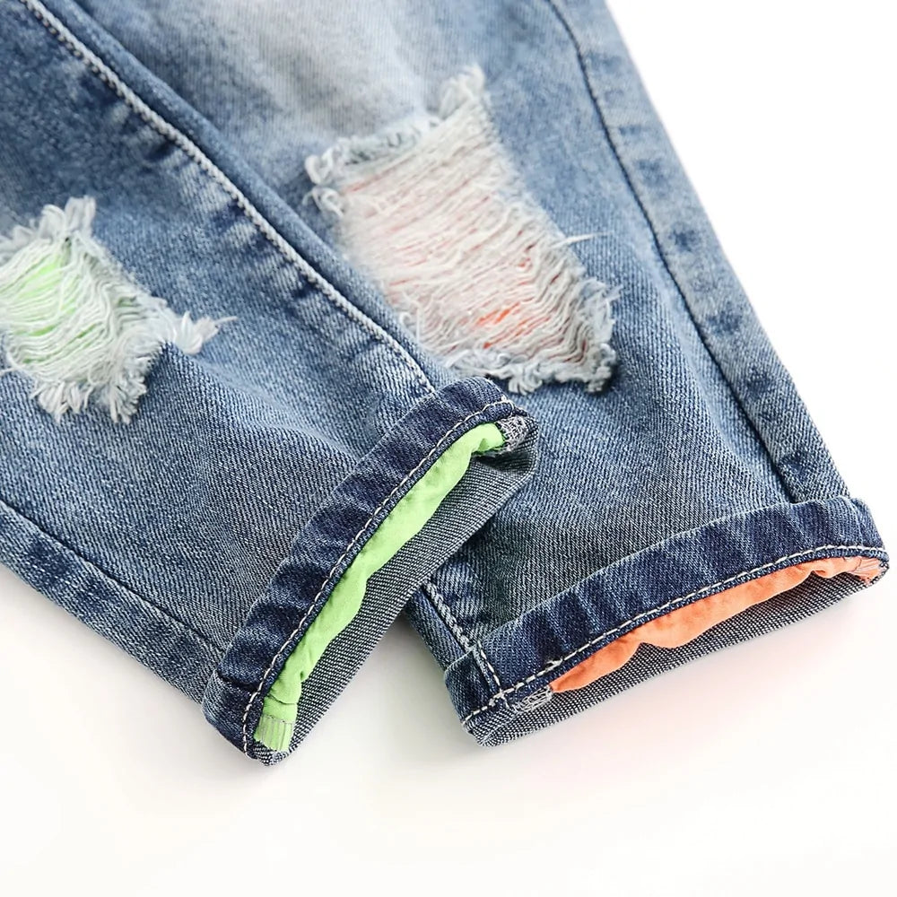 Kids Jeans Baby Rompers - LuxusLinea
