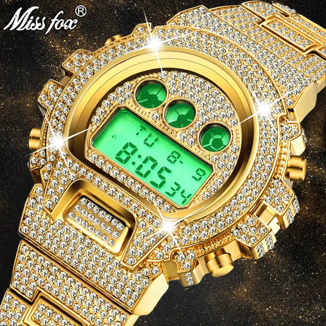 Diamond Quartz Watches - LuxusLinea